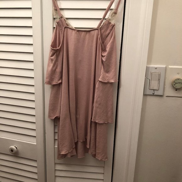 Denim & Supply Ralph Lauren cami pink 3D flowers - Picture 4 of 5